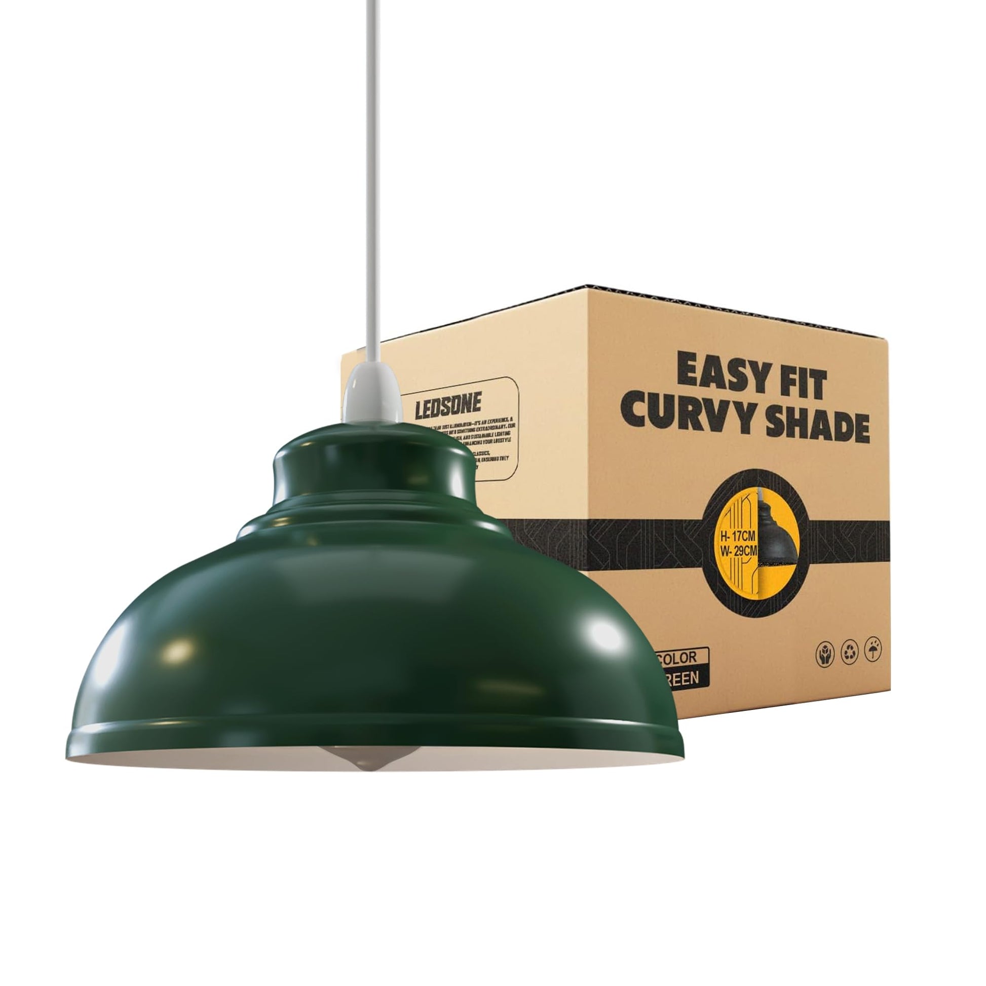 retro led light ceiling metal