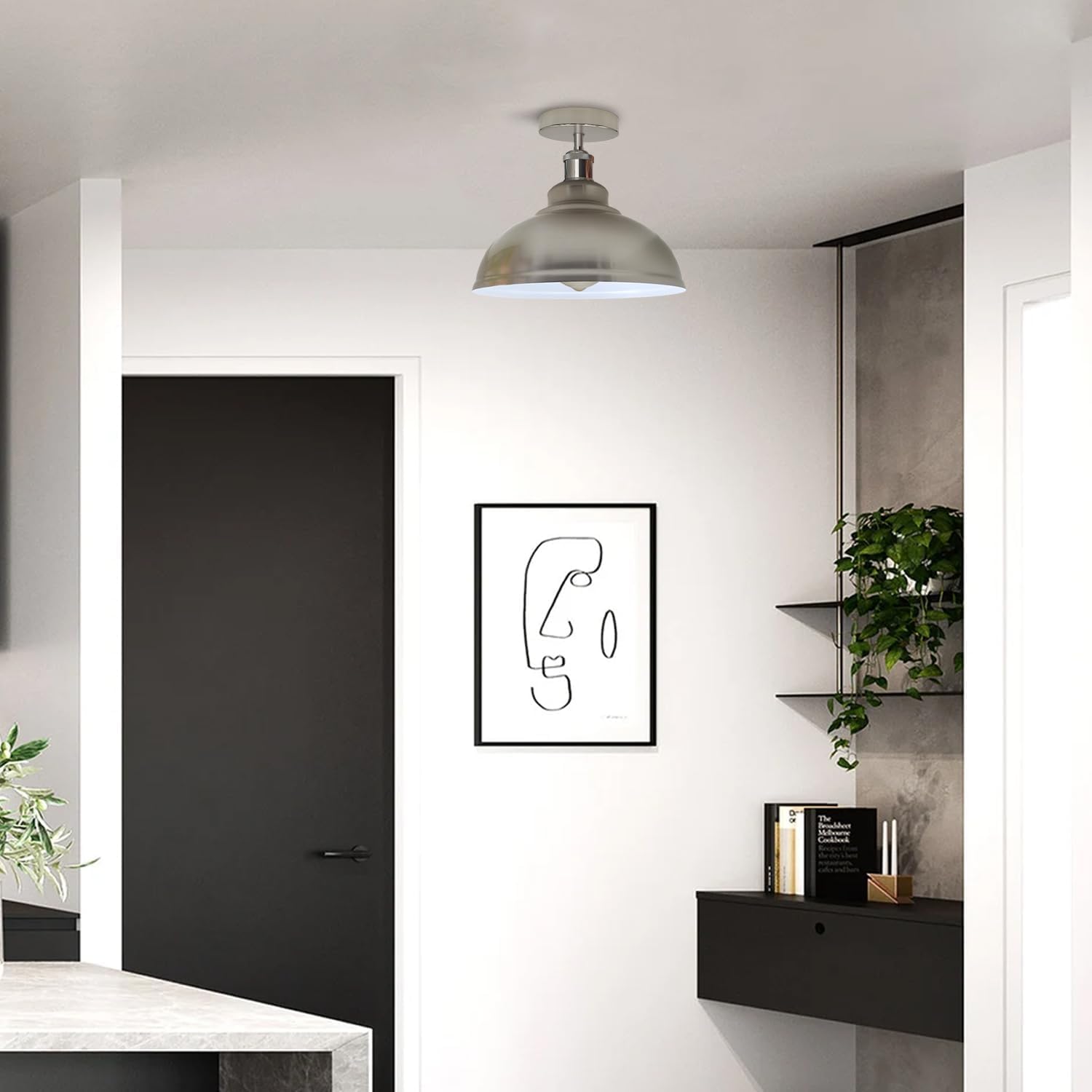 led plafonnier abat lustre
