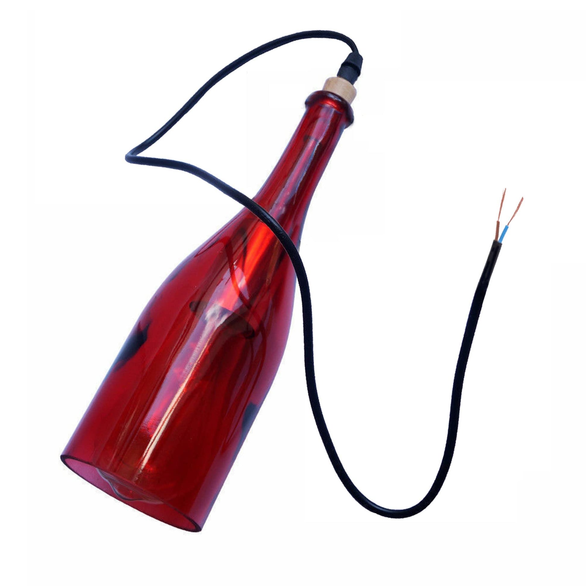 led pendant bottle-shaped