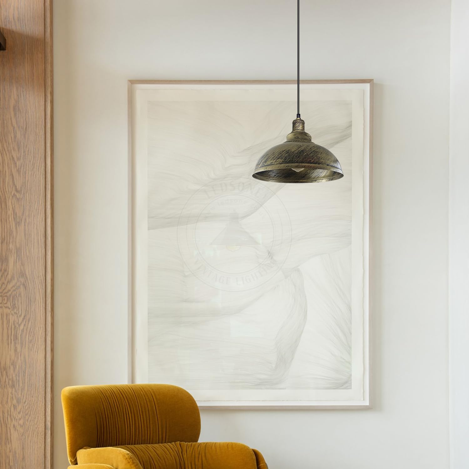 ceiling light metal