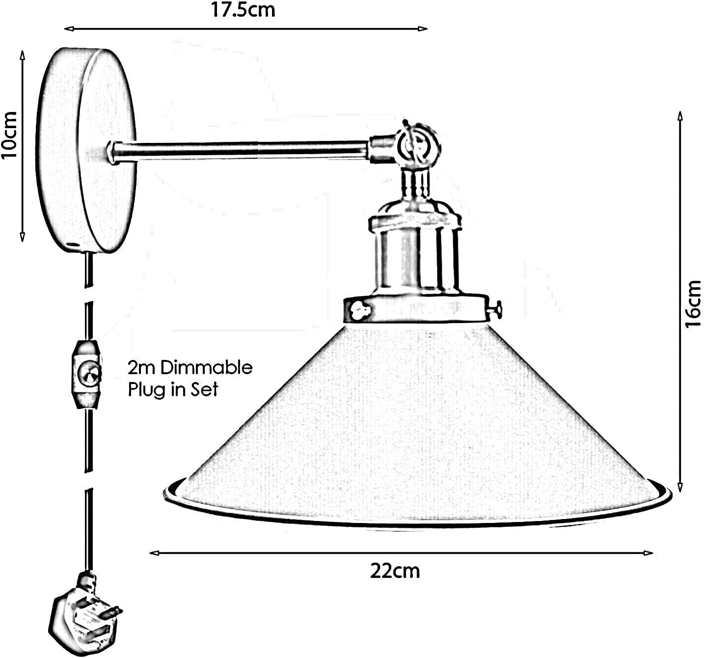 murale applique plafond lumina