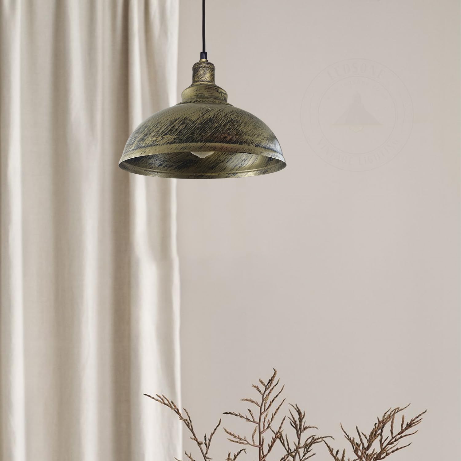 ceiling light metal