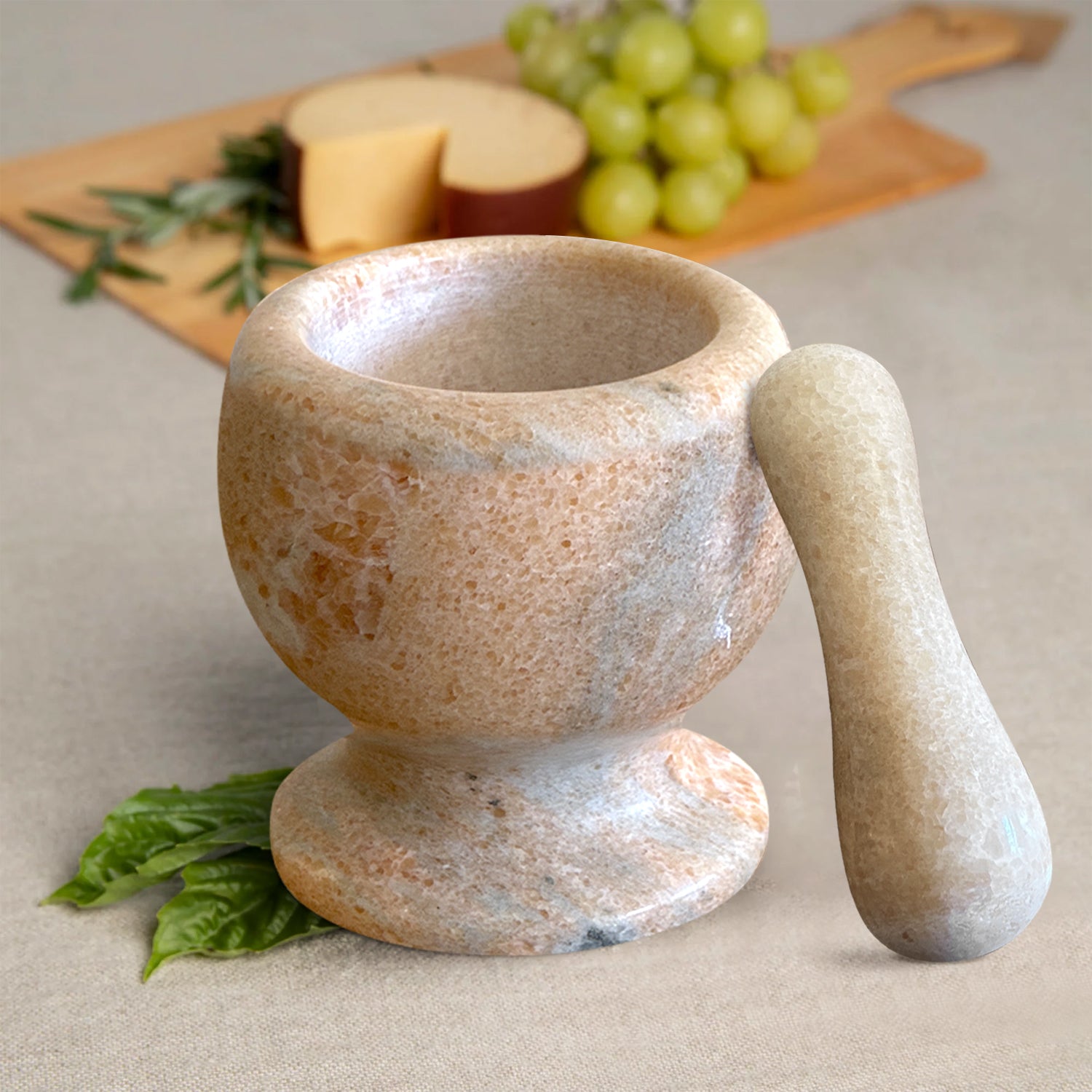 small pestle and mortar