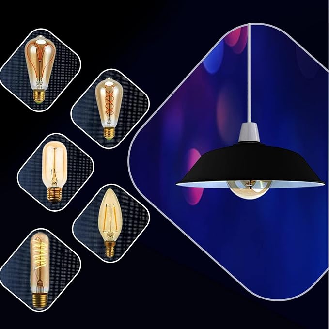 abat jour suspension metal