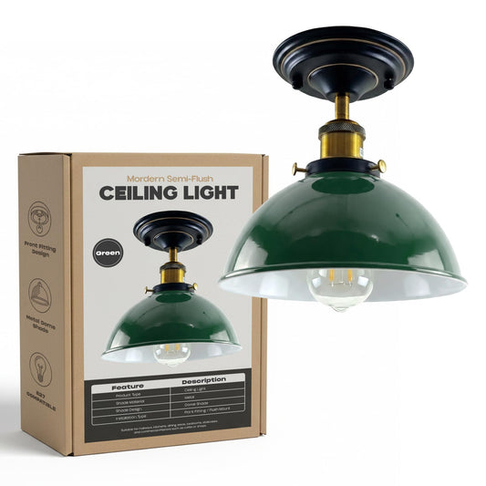 metal light fixture ceiling