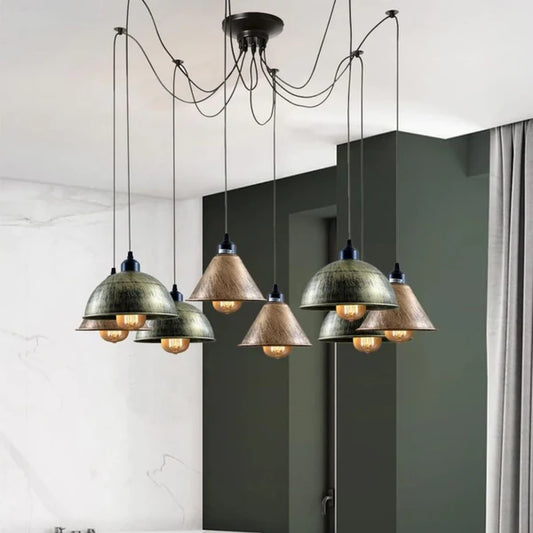 lustre araignee 8 ampoules