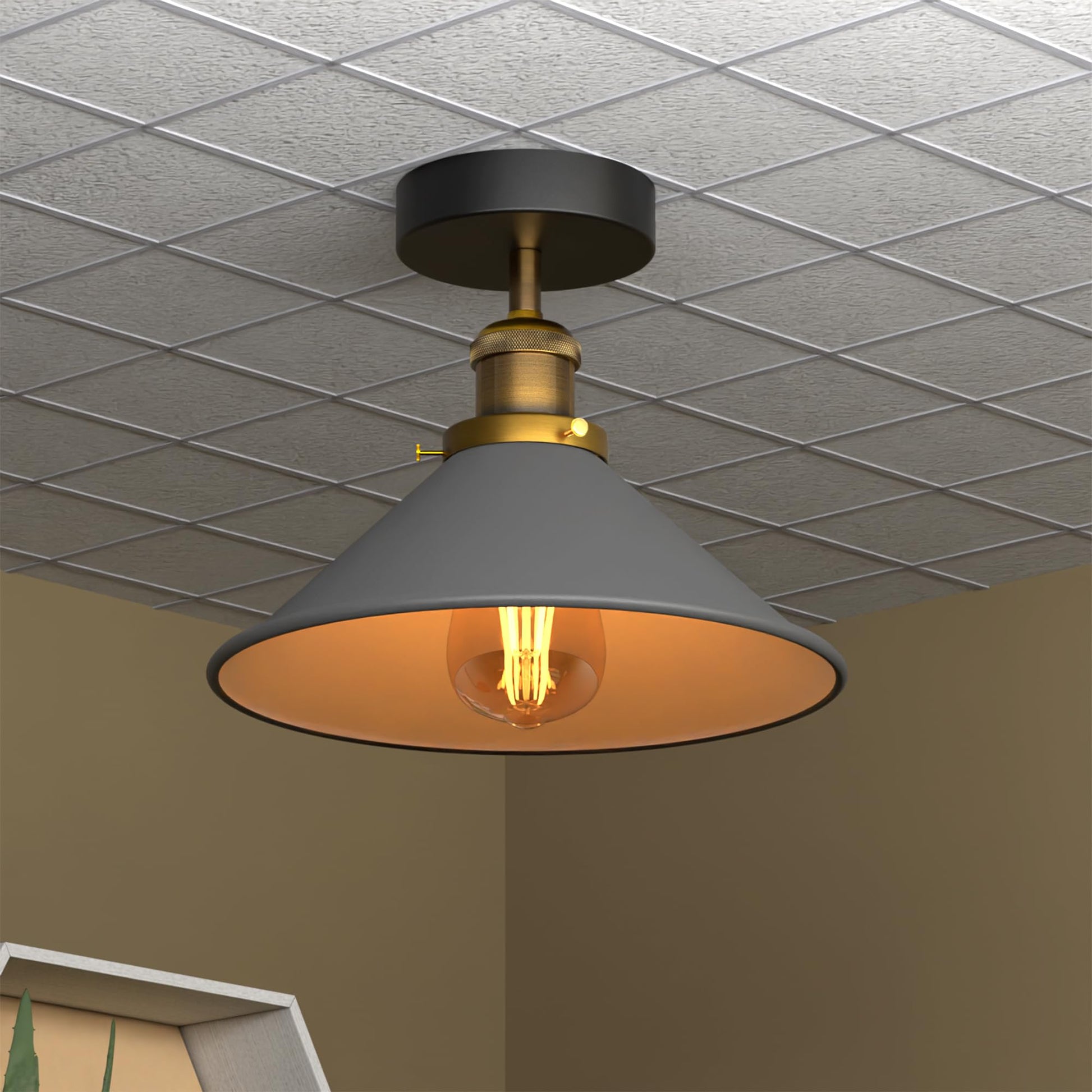 industrial ceiling fixture