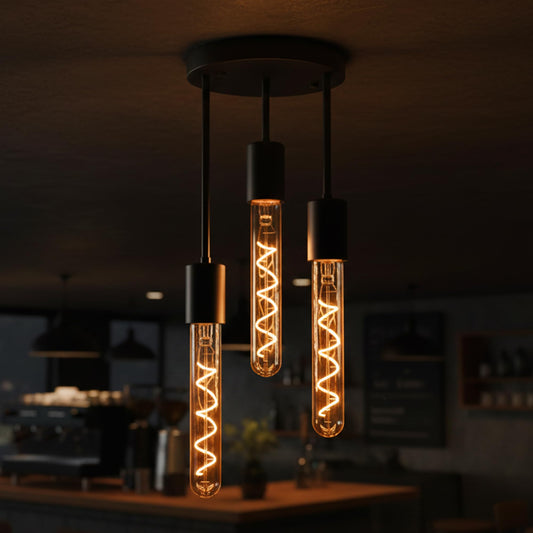 industrial light fixture ceili