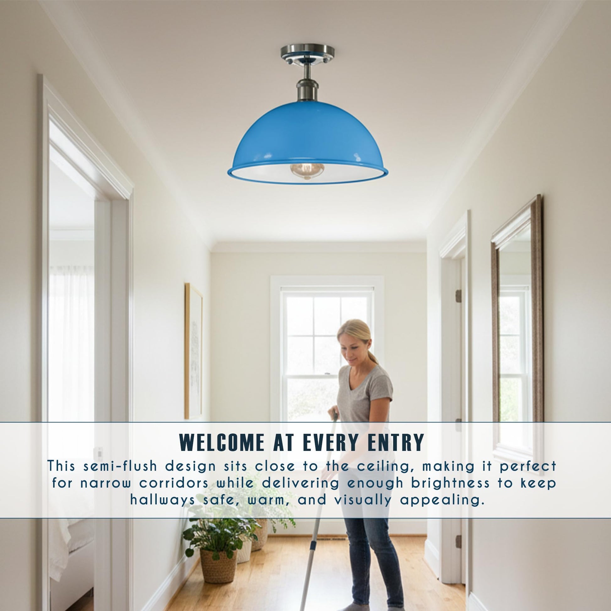 metal light fixture ceiling