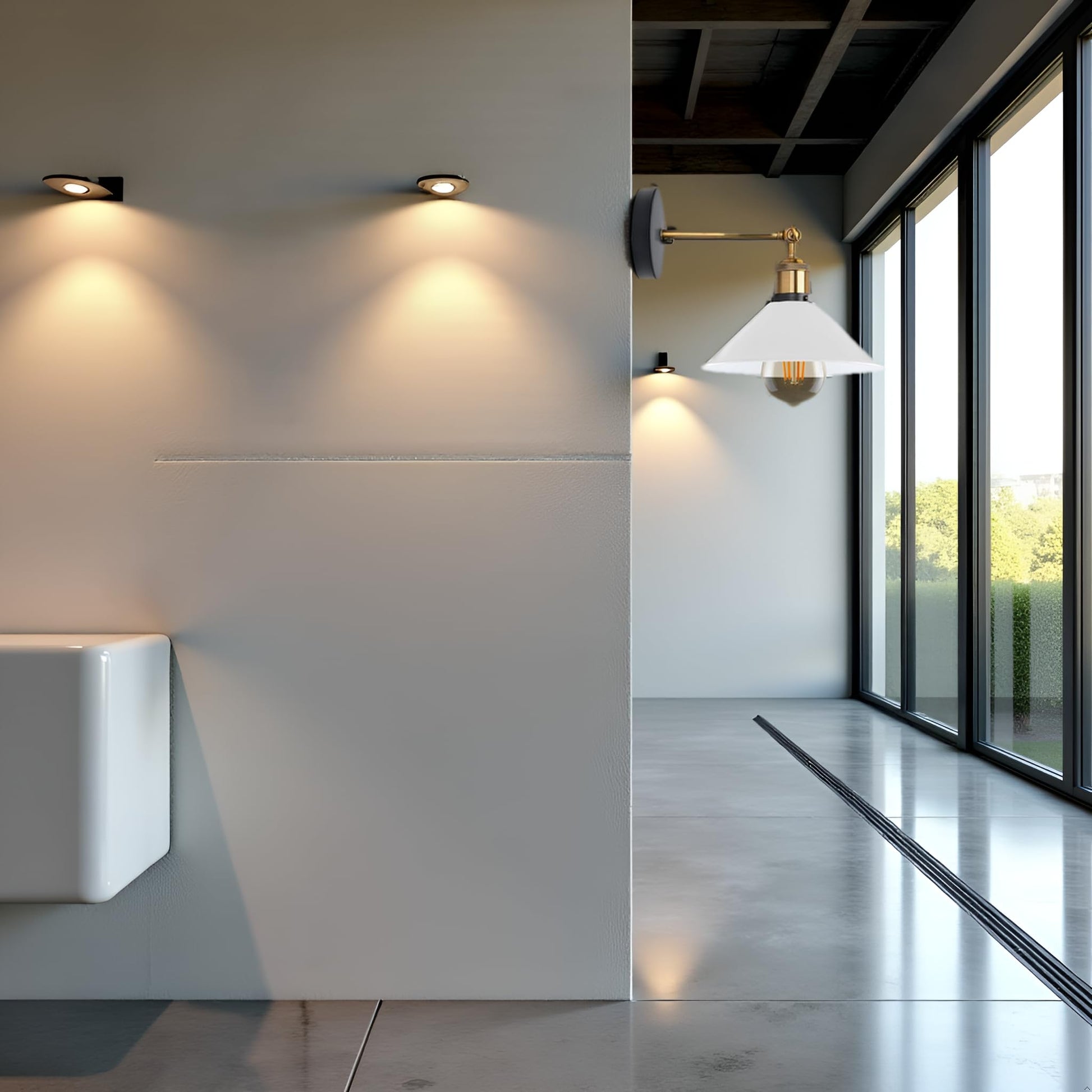 ceiling industrial led fixture