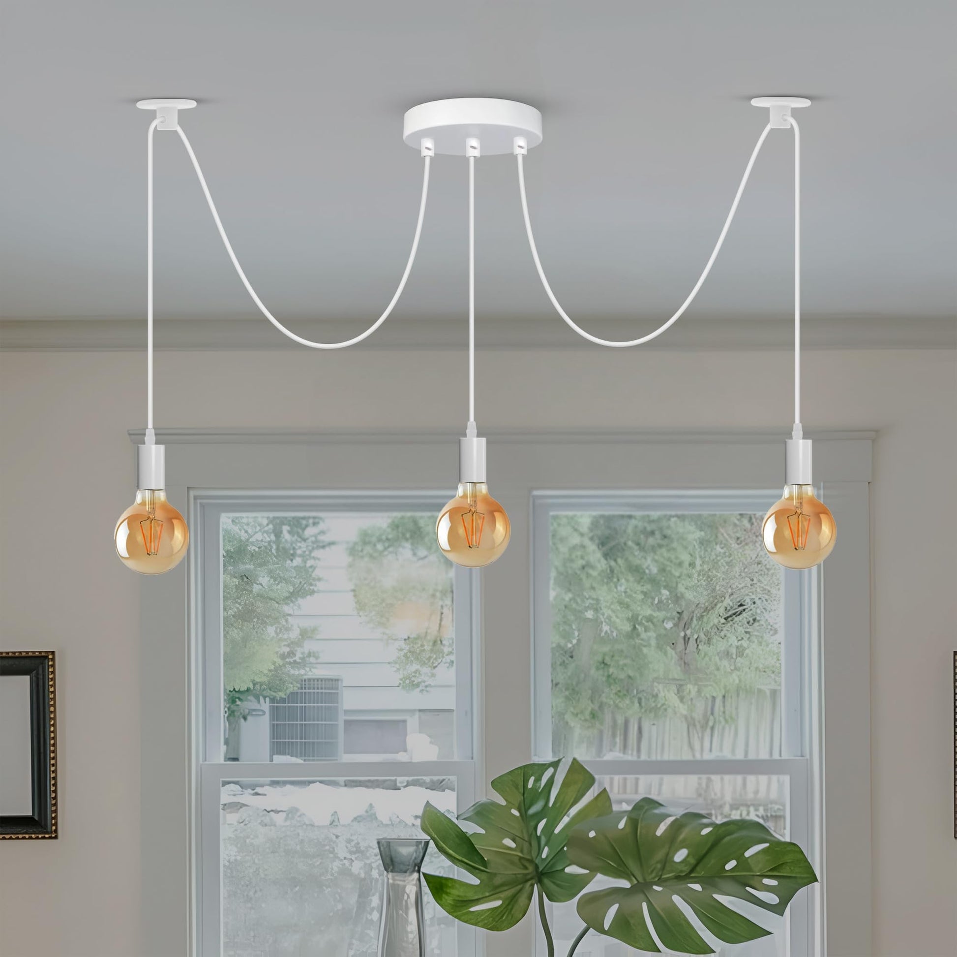 Lustre Industriel Araignée 3 Têtes