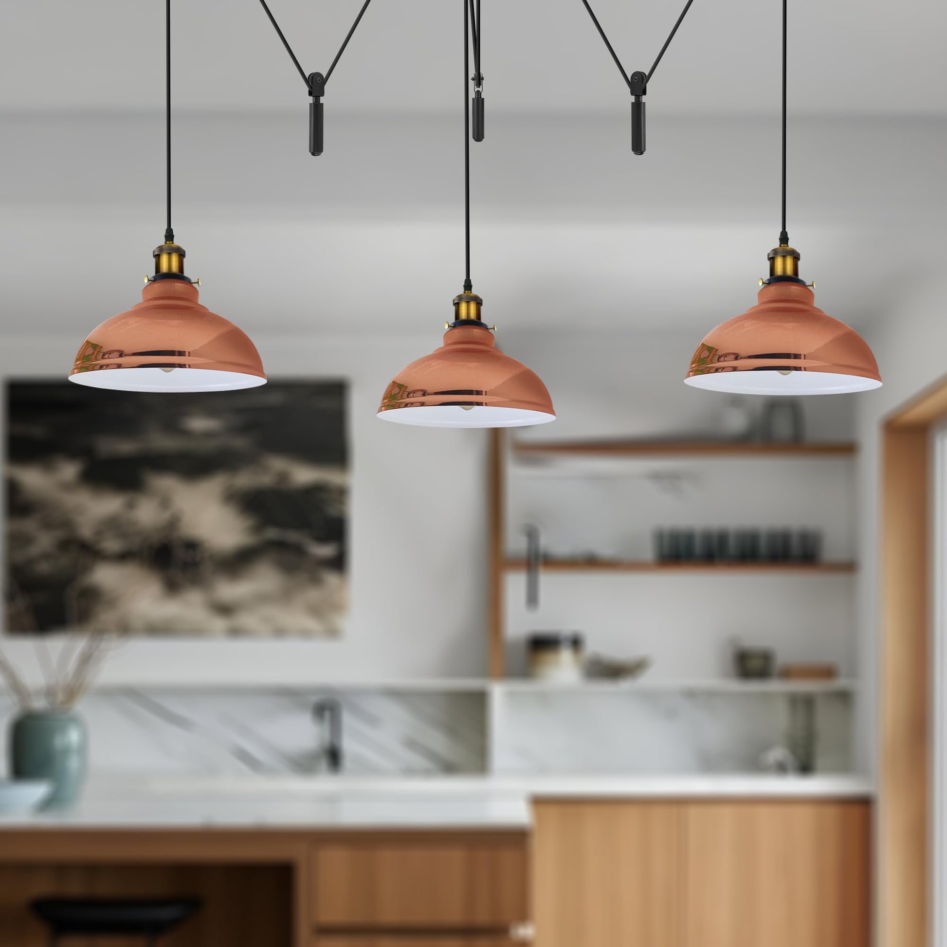 luminaire lustre plafond abat