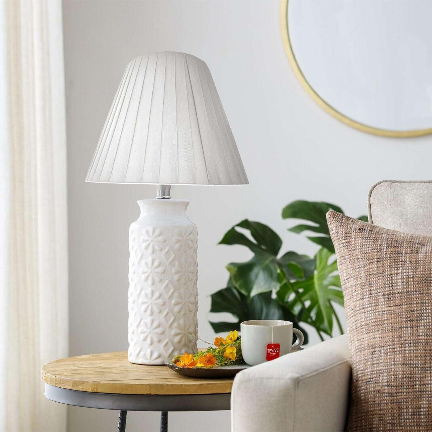 abat sur lampe plafond cuisine