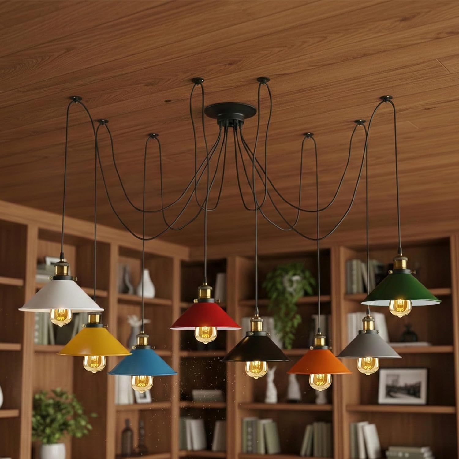 lustre araignee 8 ampoules