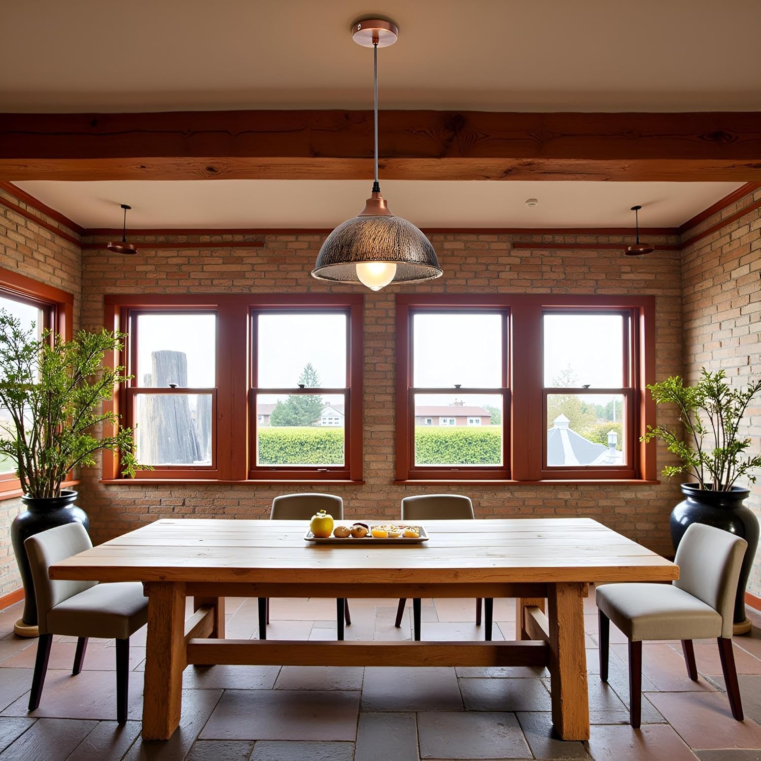 metal light pendant with indus