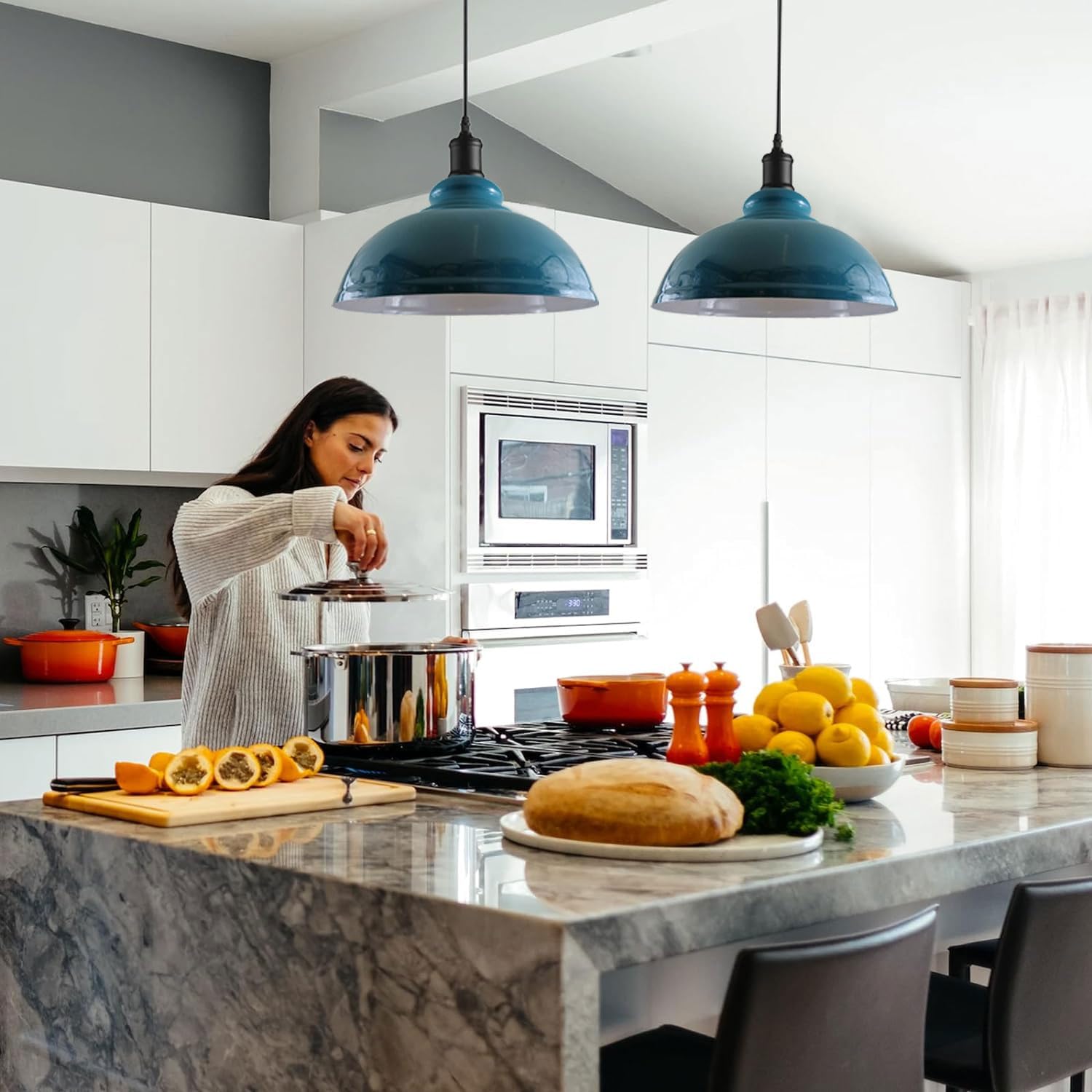 chambre salon cuisine jour