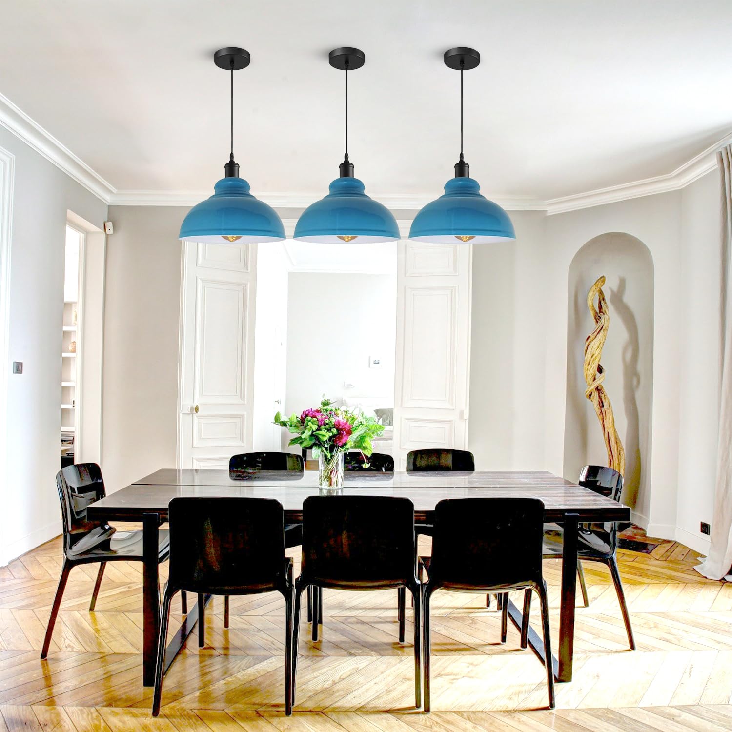 lustre central metal jour