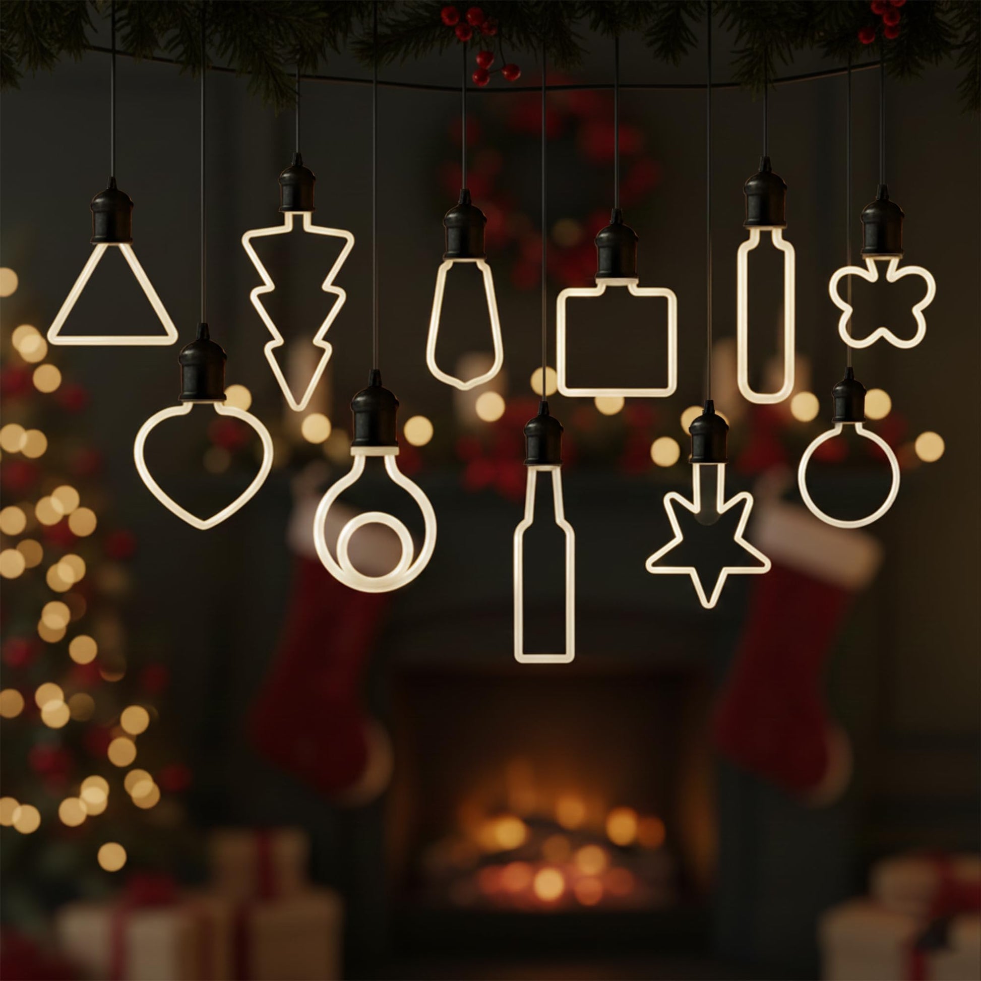 christmas lights led set