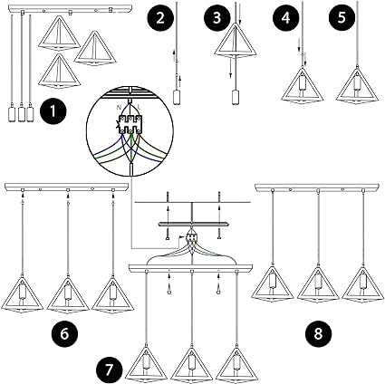 Industrial Ceiling Hanging Pendant Light