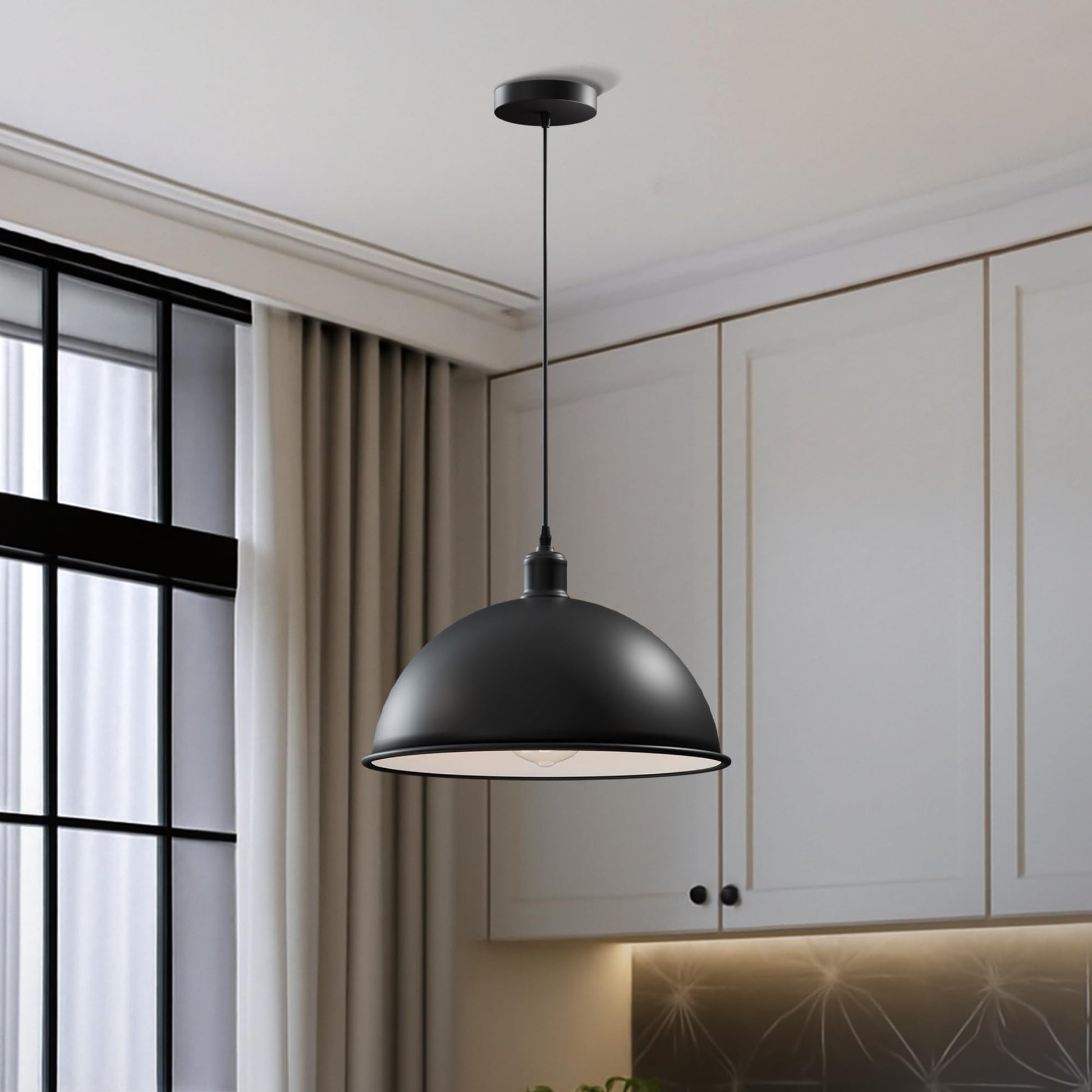 dome fixture pendant light