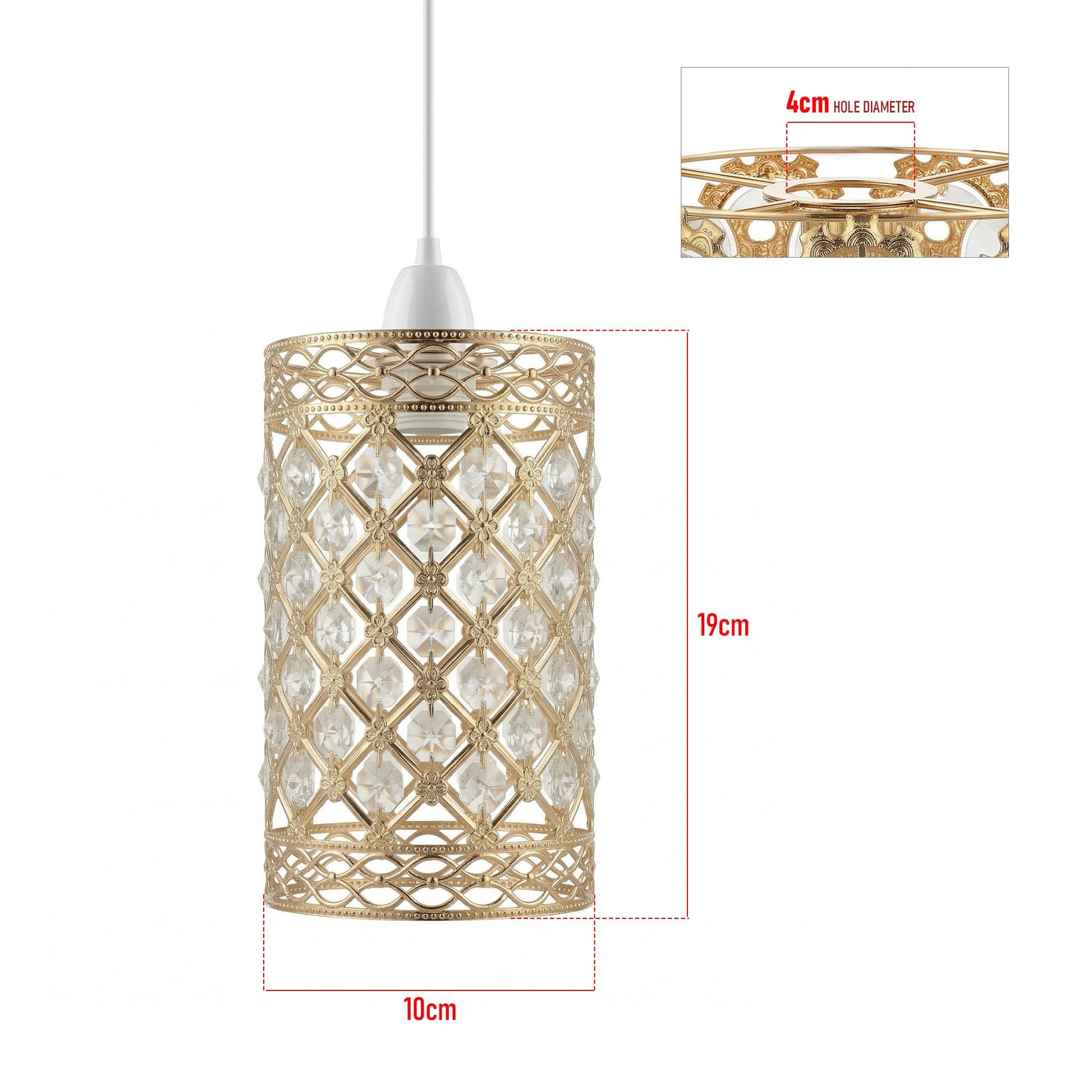 light fixture metal