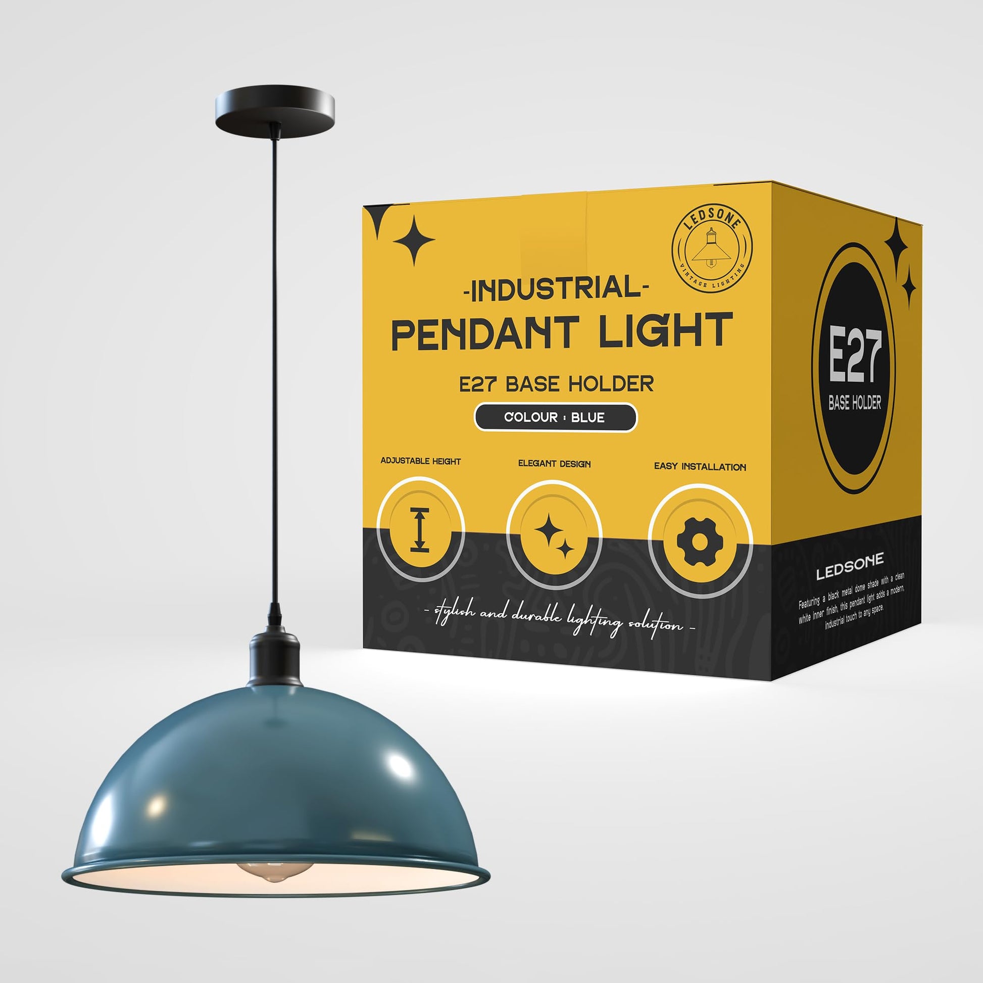 vintage light fixture pendant