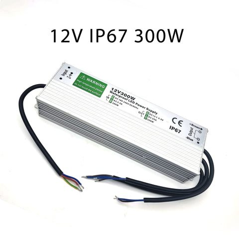 Transformateur LED à tension constante d'alimentation DC12V IP67 ~ 4490