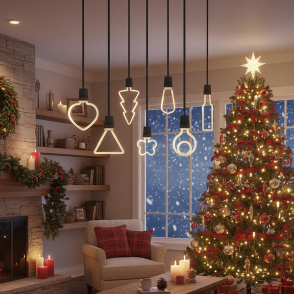Décorations de Noël Ensemble d'ampoules LED