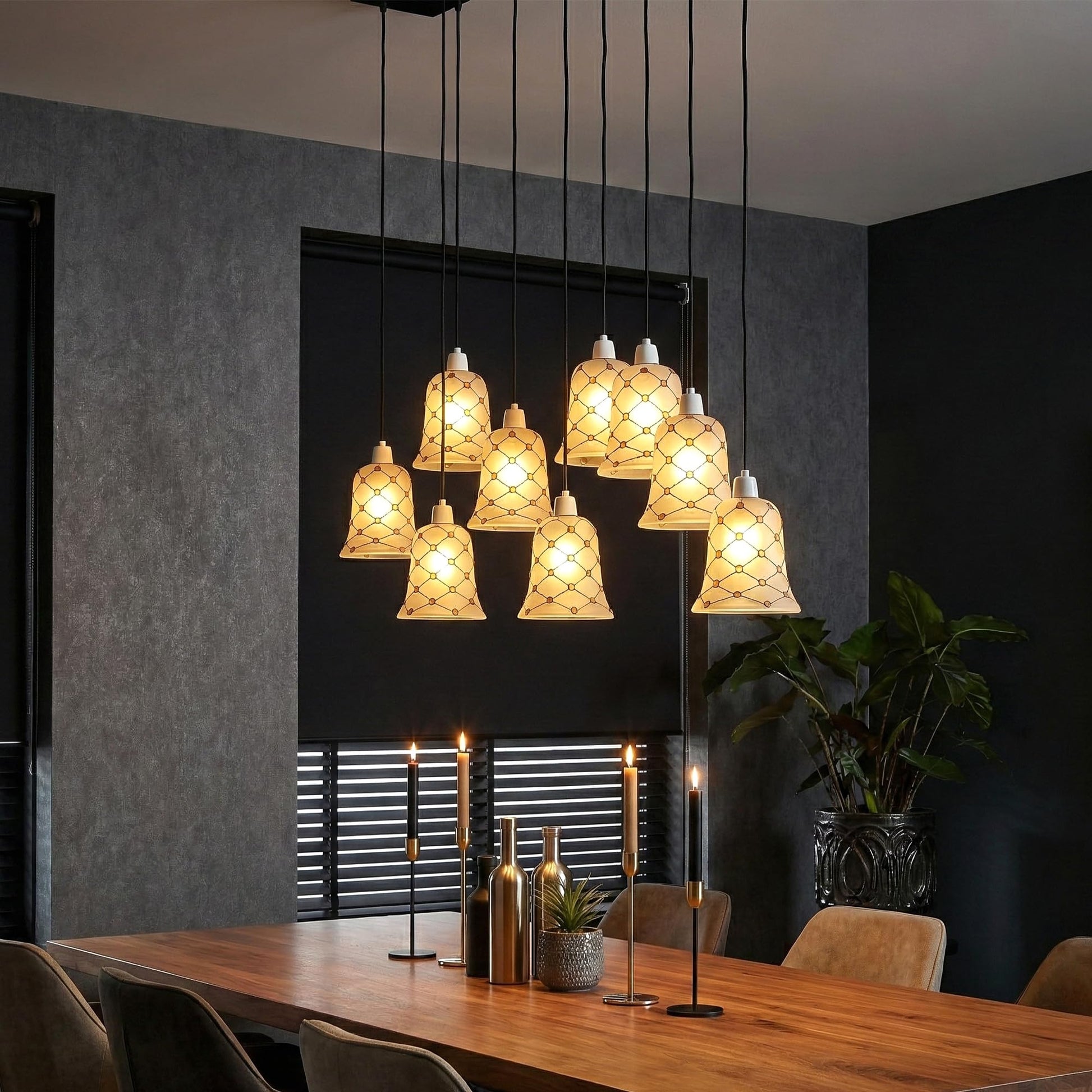 ceiling vintage cloche fixture