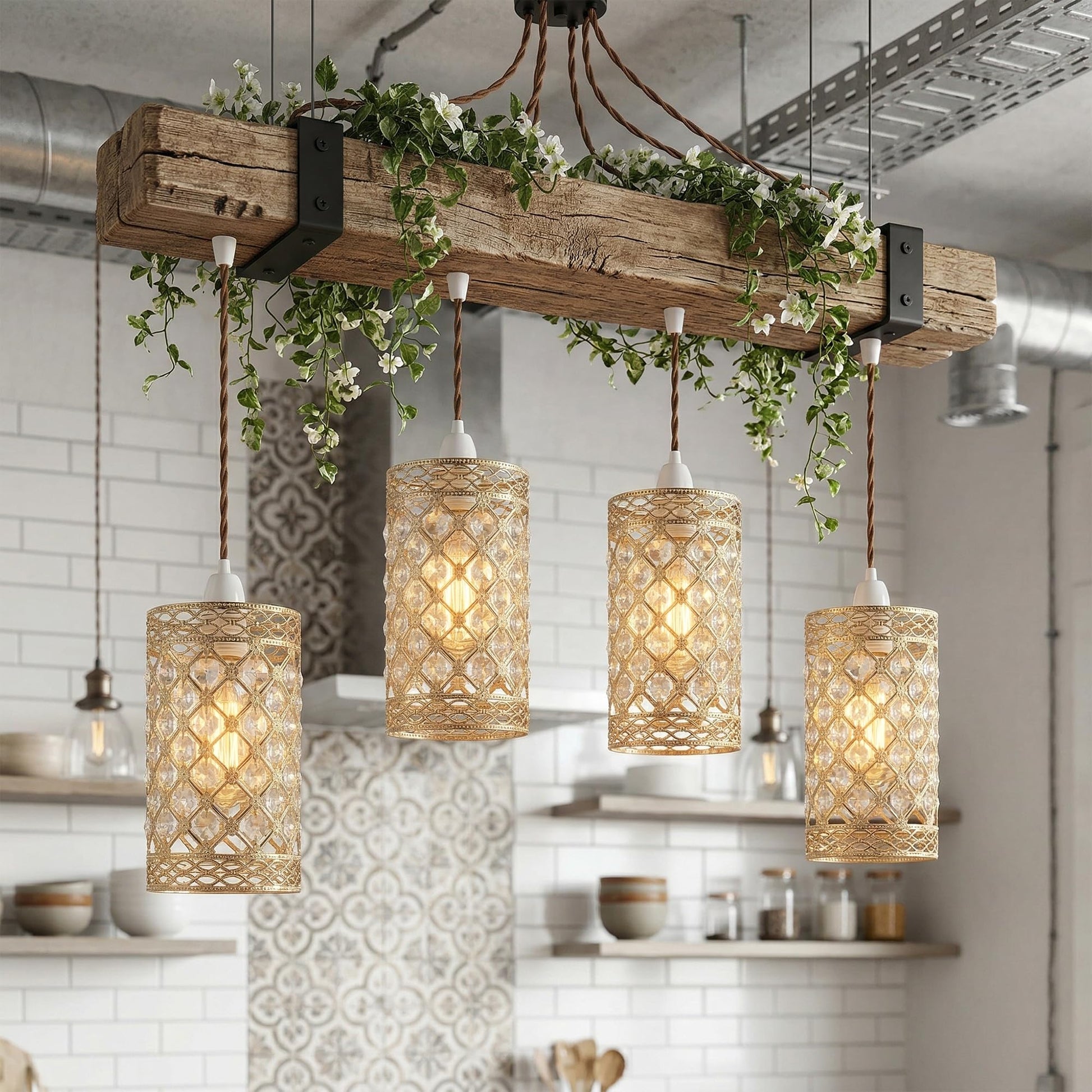 light fixture metal