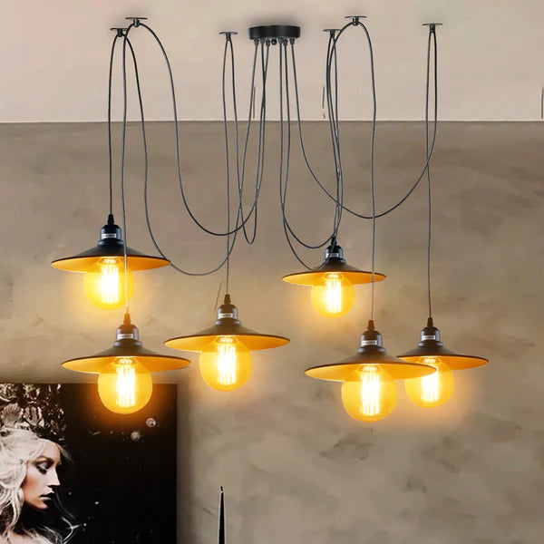 suspension luminaire plusieurs fils