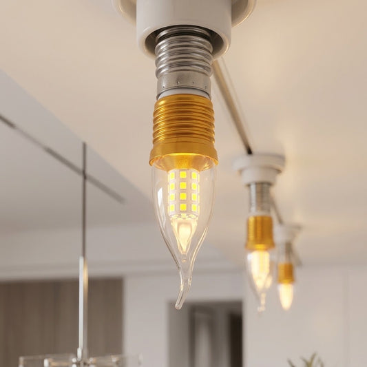 LEDSone Ampoule LED E14 Bougie 5W / 7W pour Lustre Ampoule ~1726