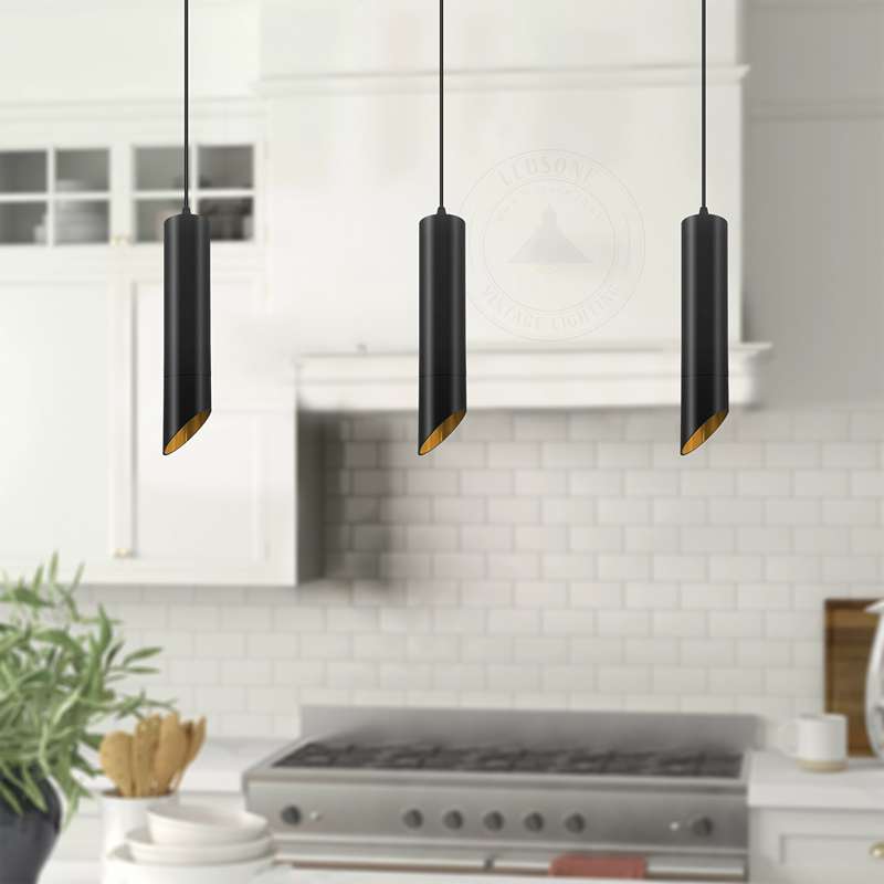 Modern Hanging Fixture Gold Inner Range GU10 Pendant Light-App 5