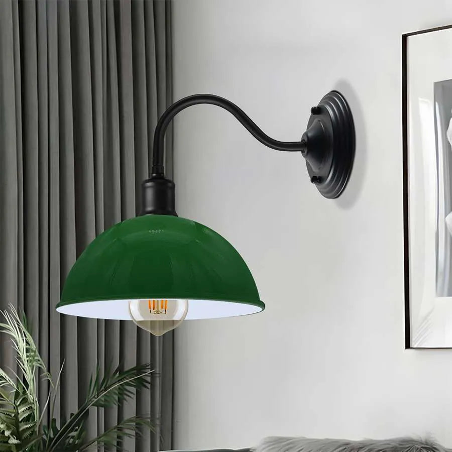 Dome Shape Metal Wall Lights