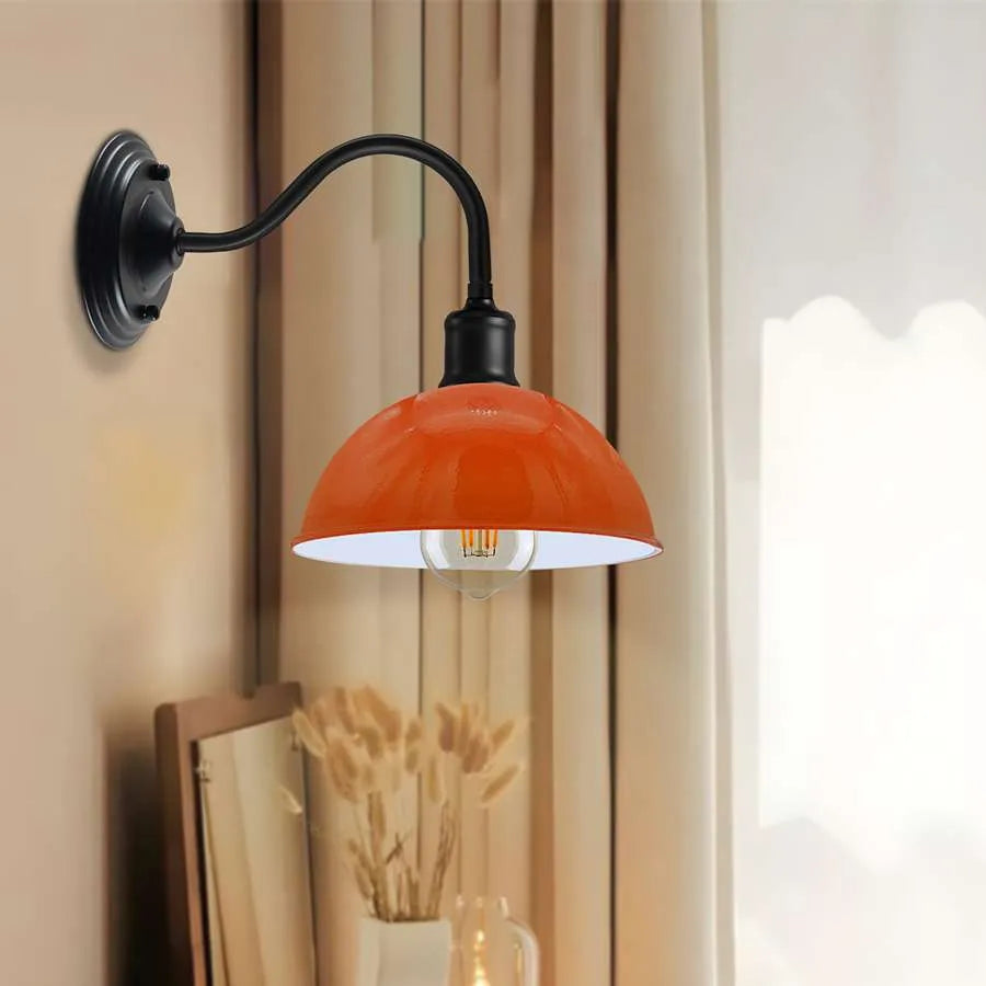 Dome Shape Metal Wall Lights