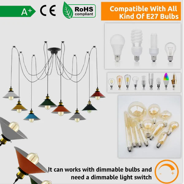 lustre araignée