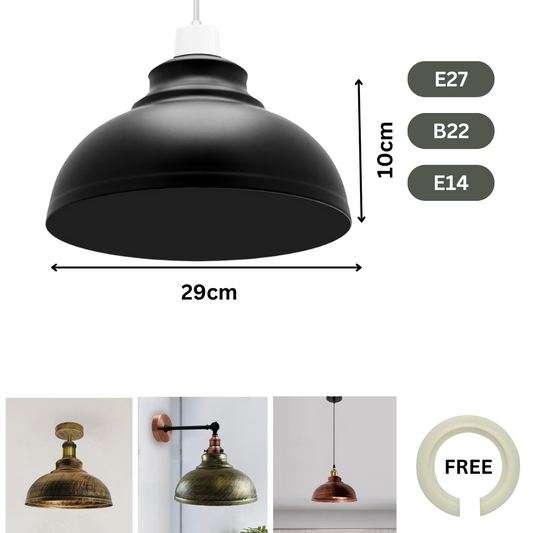 Curvy lamp shade - Size image