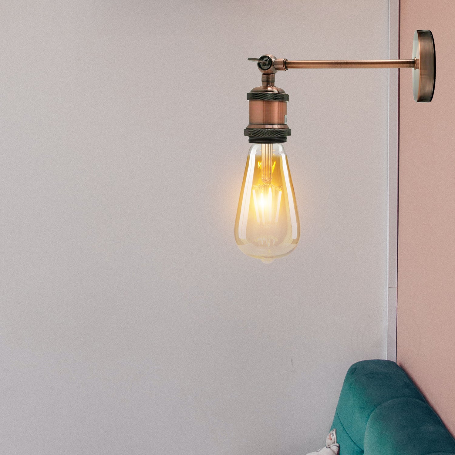 Adjustable wall lamp