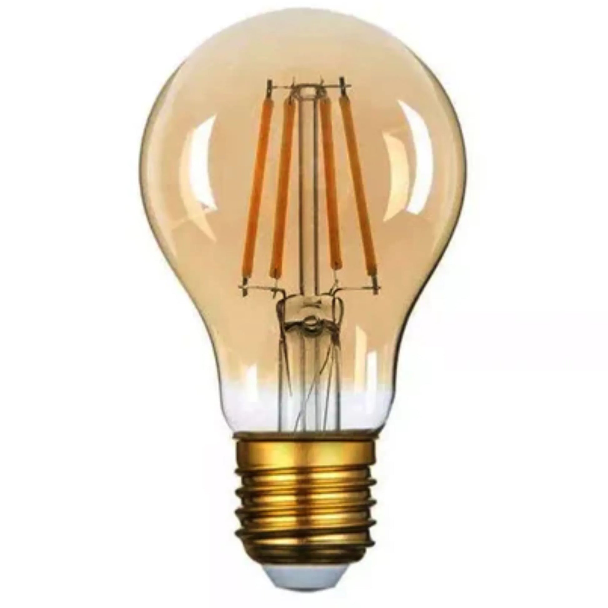 Ampoule LED E27 vintage Edison 4W verre ambré