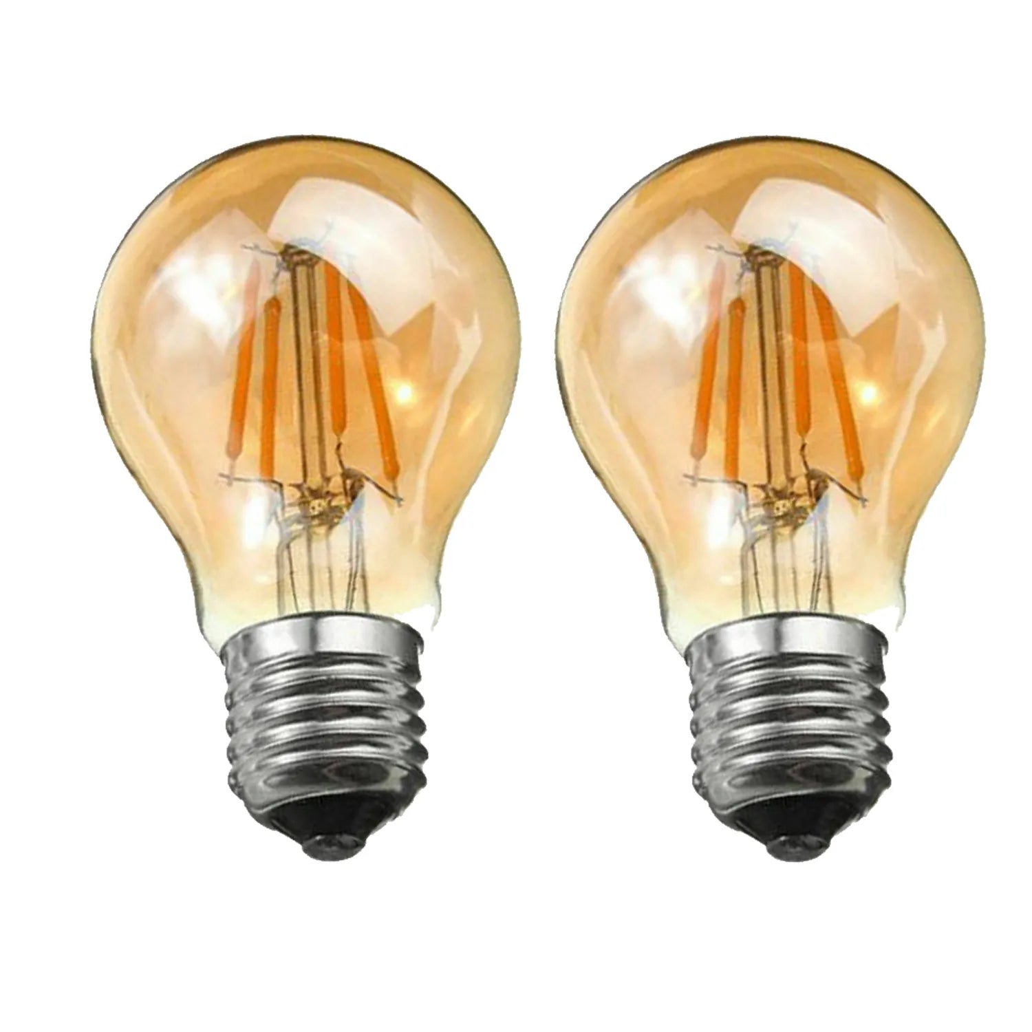 Ampoule LED E27 vintage ambrée pour luminaire décoratif