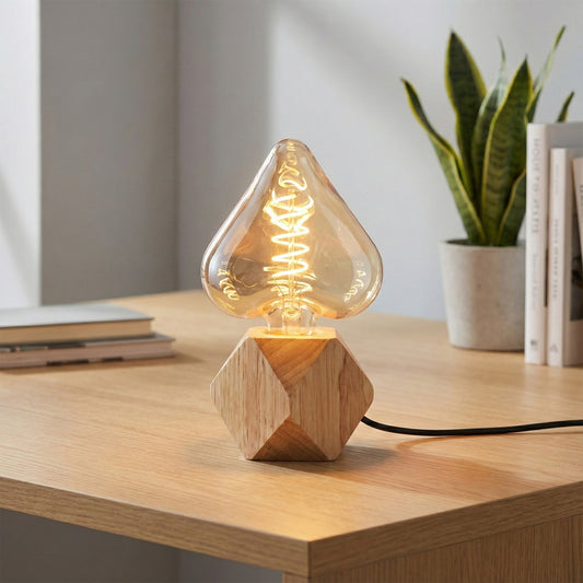 Ampoule LED cœur E27 vintage 4W