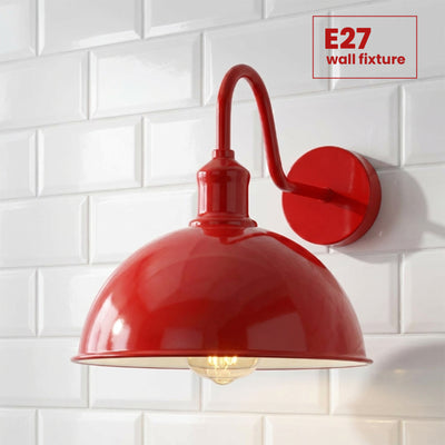 LEDSone Applique murale Vintage de style industriel rétro | Ø 21 cm | E27 ~1755