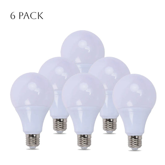 Ampoules LED 5 W E27 à vis à économie d'énergie, ampoule à incandescence blanc froid, paquet de 6 ~ 4480