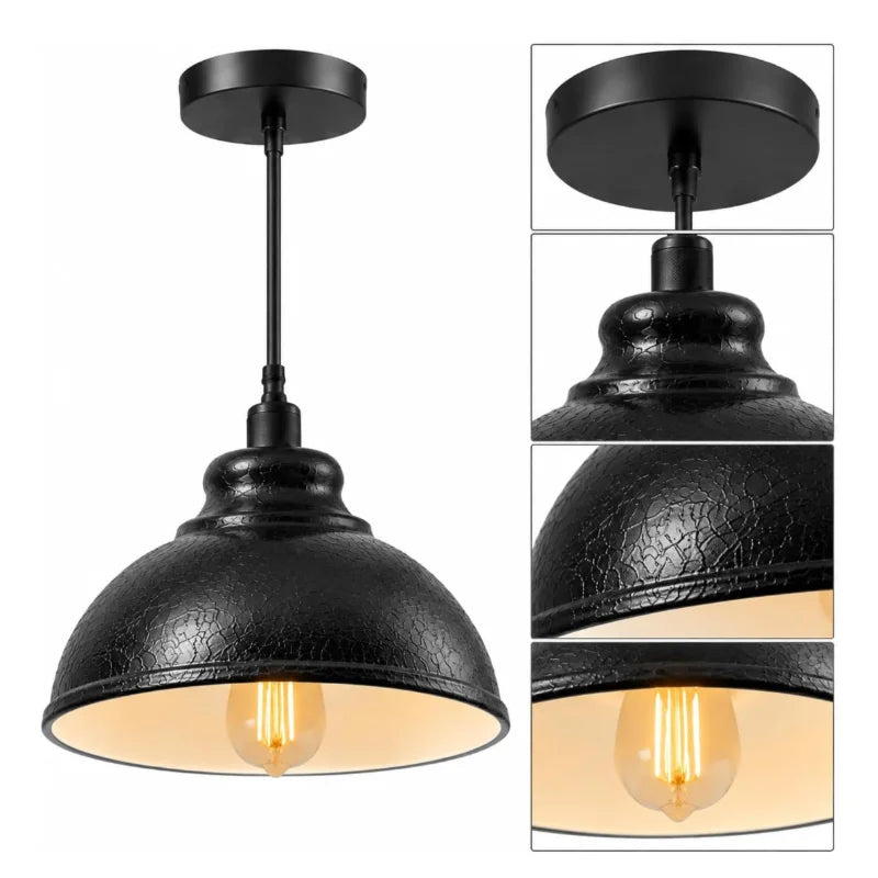 Lustre Rétro Métal Plafonnier