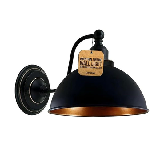 Abat-jour d'intérieur moderne rétro industriel vintage en métal E27 applique murale