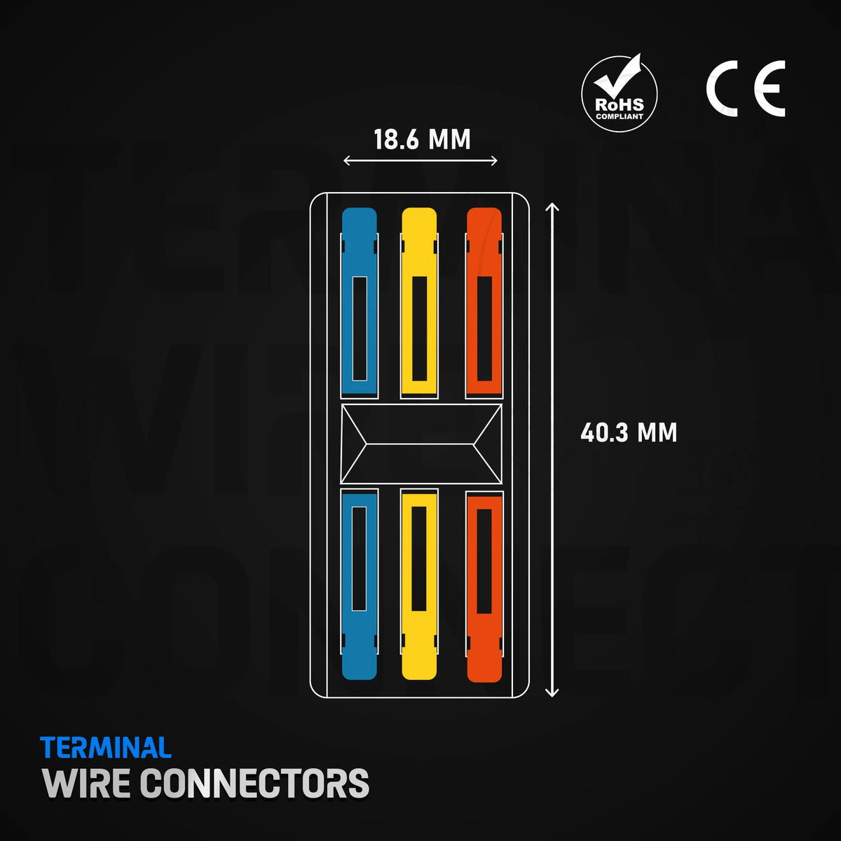 Borne de connexion pour fils électriques