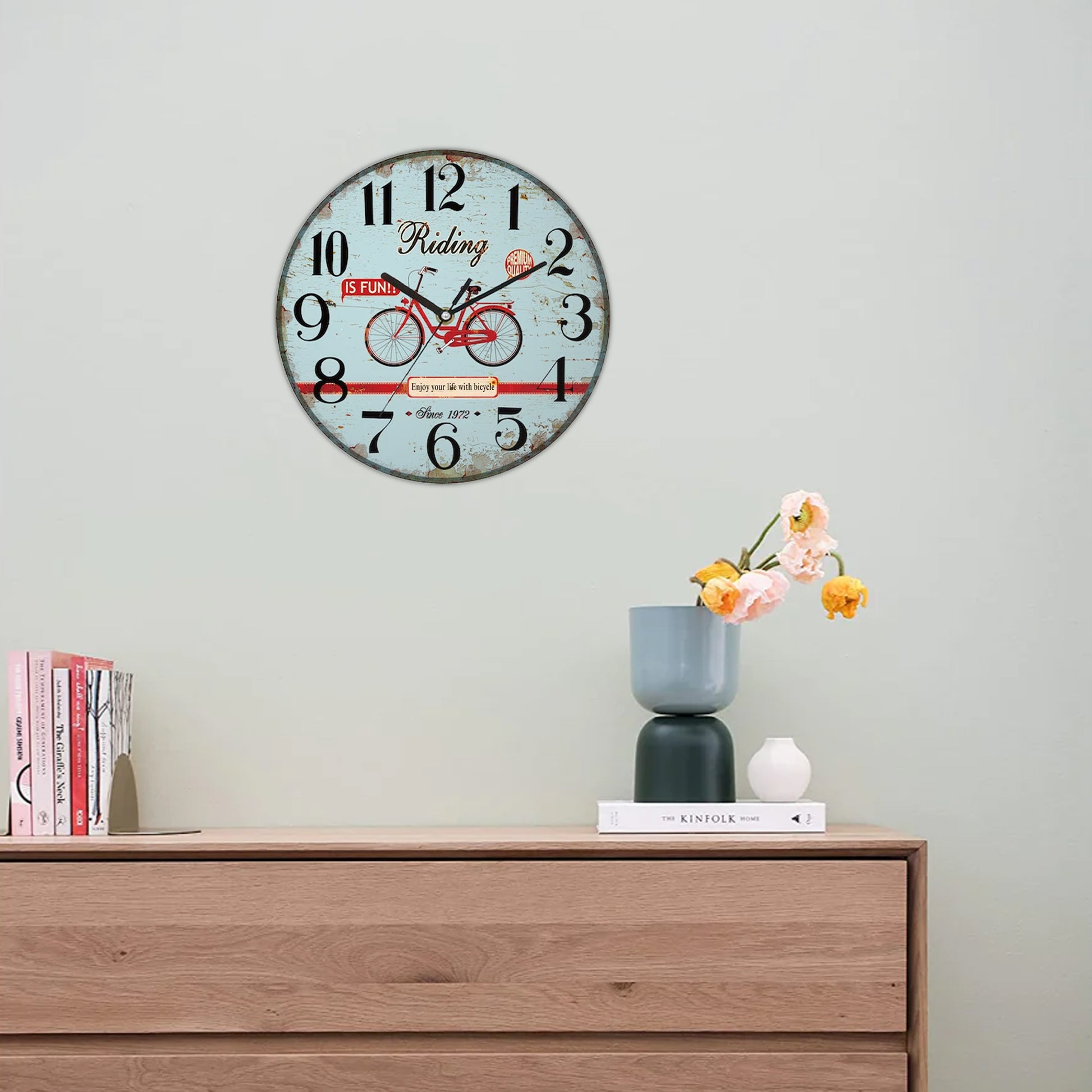 Wooden Wall Clock