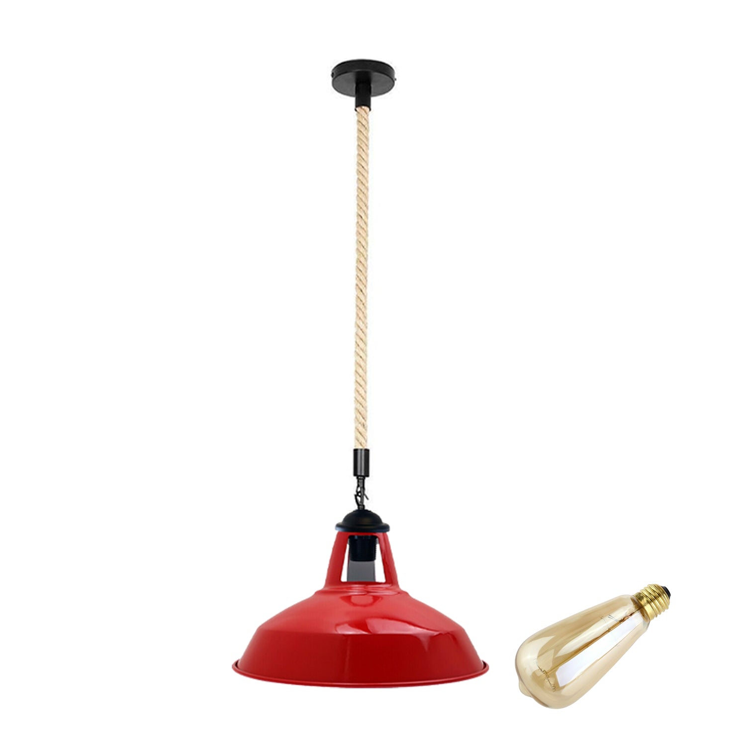 Red Barn slot ceiling pendant light E27 base light 