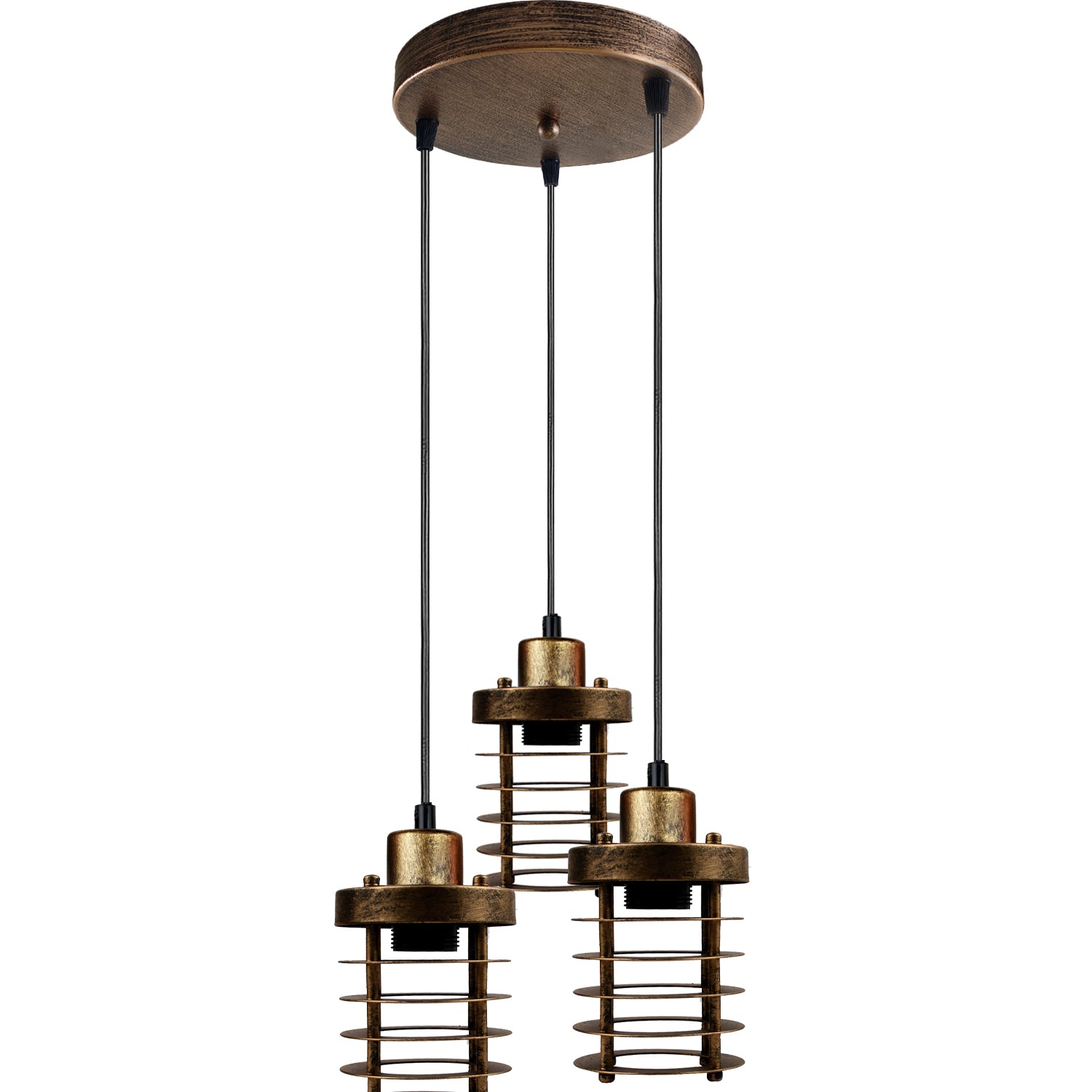 cage pendant light fixture