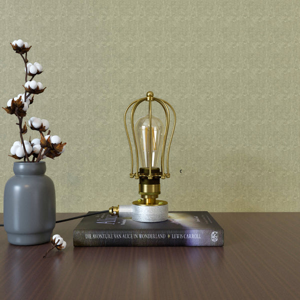Kit lampe de table tuyau conduit avec variateur lumière steampunk